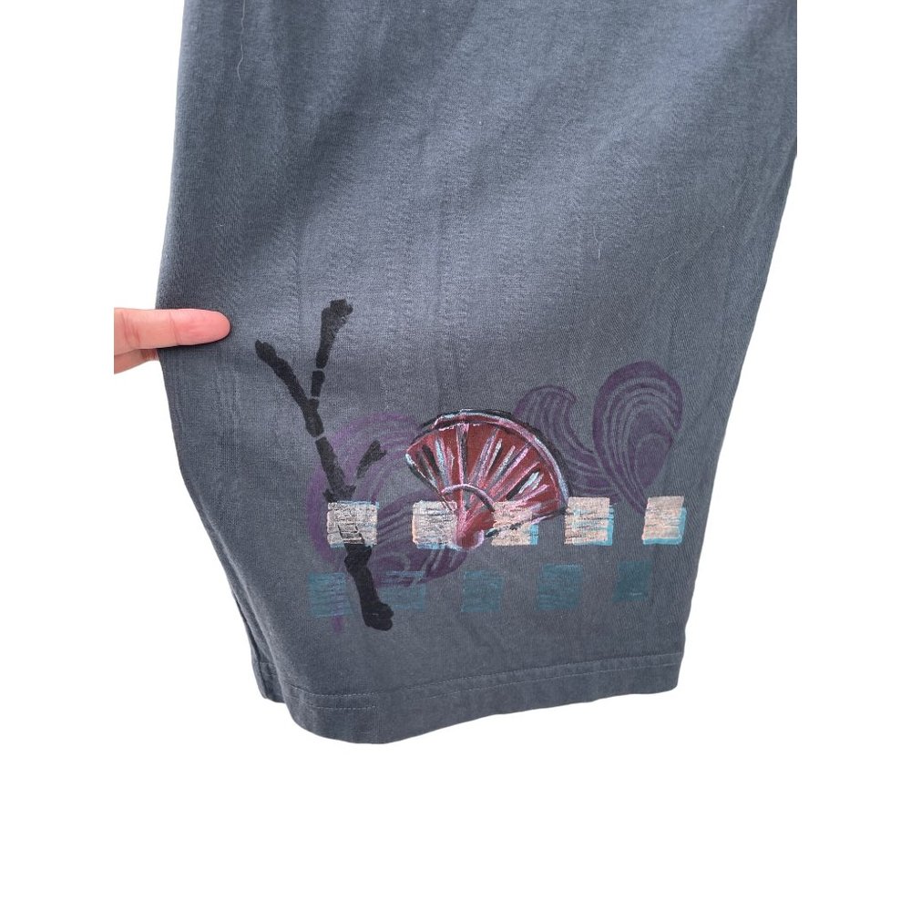Barclay Women's size 2 Gray hand painted Garter pants - Picture 14 of 14